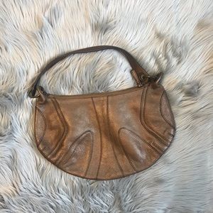 Banana Republic Leather Metallic Bag